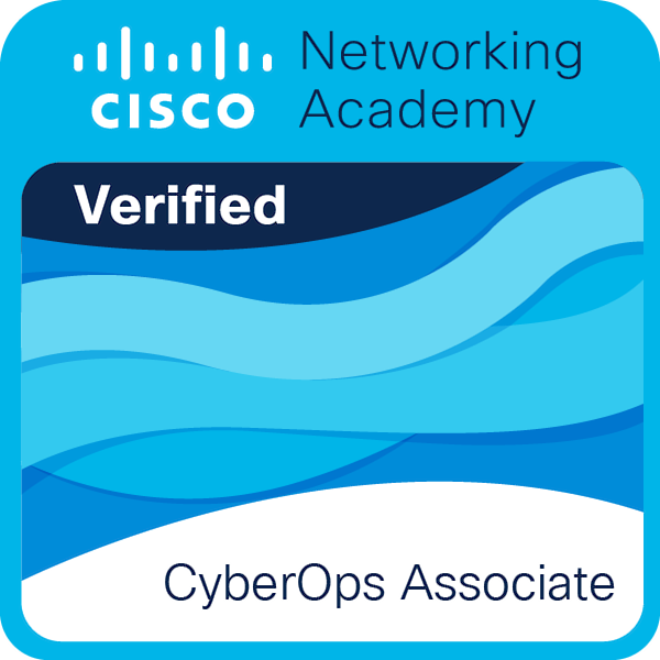 Cisco CyberOps Associate digital badge